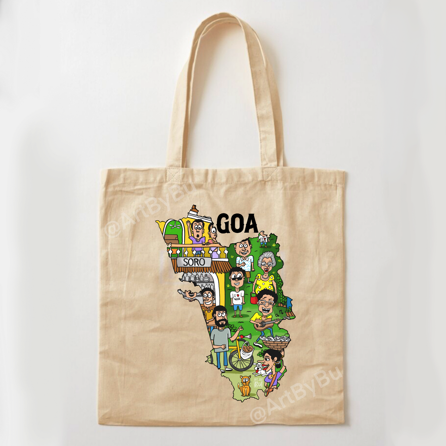 Susegad Goa Tote bag