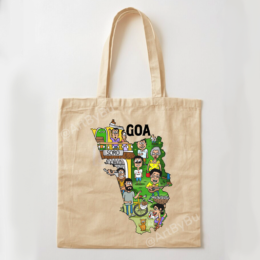 Susegad Goa Tote bag
