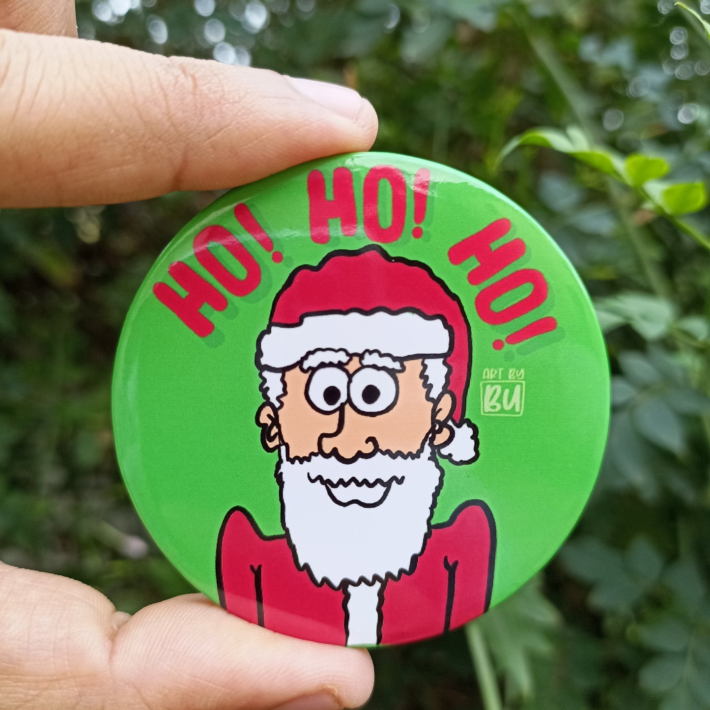 Santa Claus badges